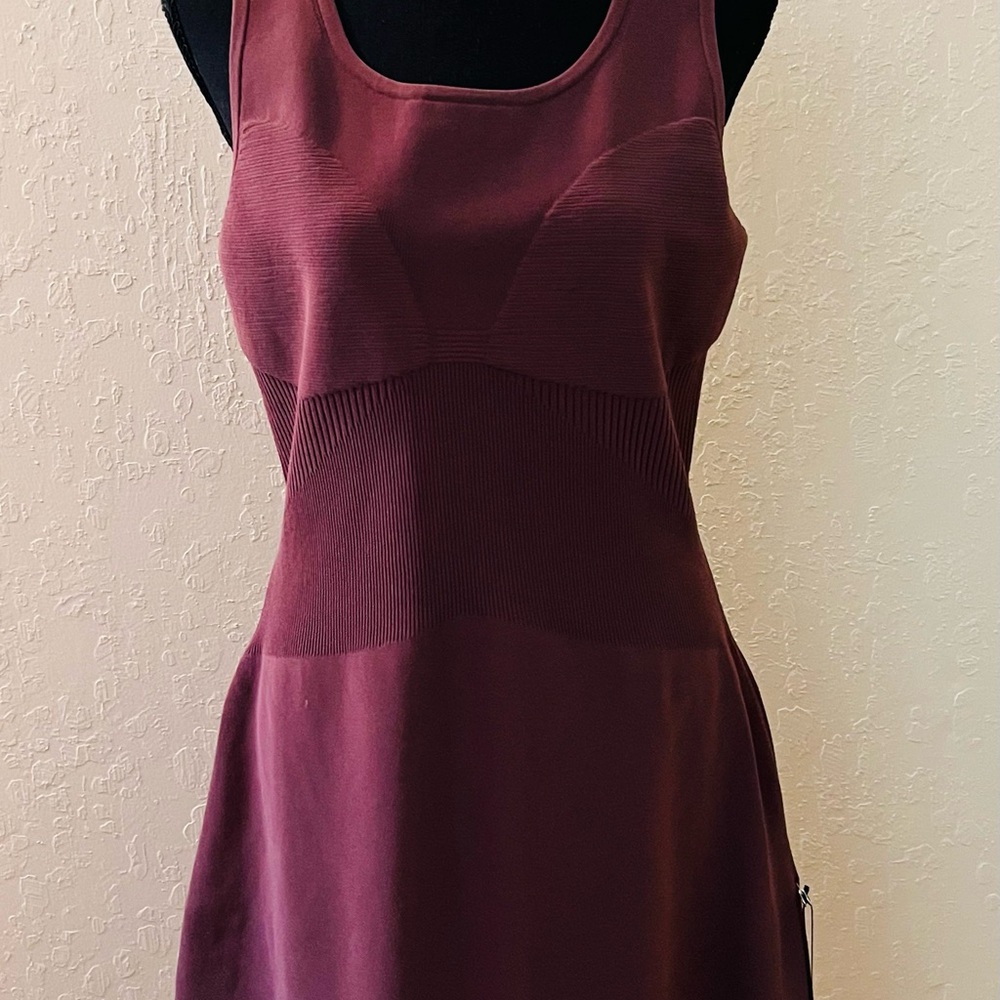 Lululemon Athletica Burgundy Mini Dress